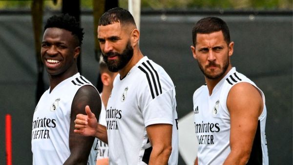 ريال مدريد مستعد لمواجهة يوفنتوس (المصدر: حساب ريال مدريد الرسمي على تويتر)
