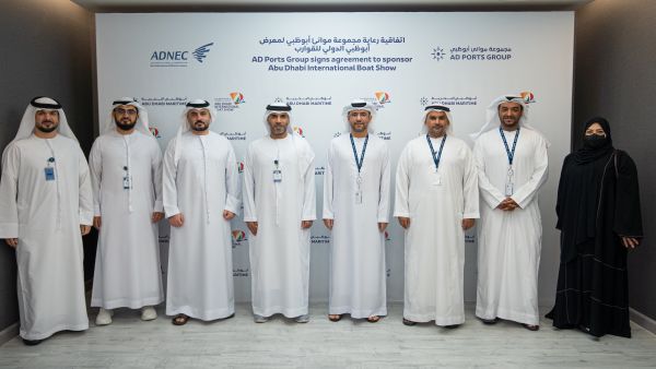 During the event Abu Dhabi Maritime Enters a Long-term Sponsorship Agreement with Abu Dhabi International Boat Show
