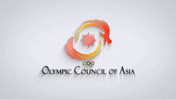 Olympic Council of Asia logo (Credit: @AsianGamesOCA)