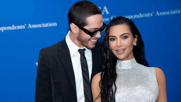 Kim Kardashian and Pete Davidson