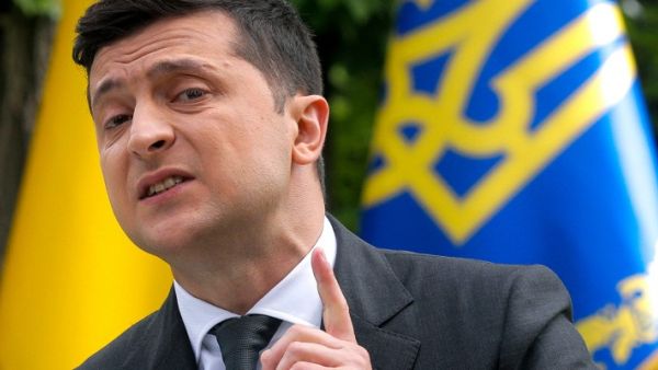 الرئيس الأوكراني فولوديمير زيلينسكي