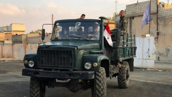 17 قتيلا بغارة جوية تركية على مركز للجيش السوري