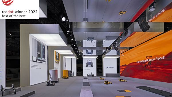 تشمل الفئات الحائزة على جوائز:منصات المعارض،متاجر العلامة التجارية، صالات العرض، تصميم المعارض، واجهة المستخدم ودليل الشركة للتصميم هيونداي وجينيسيس وكيا يحصدون جوائز "ريد دوت" عن فئة تصميم العلامات التجارية والإتصالات 2022