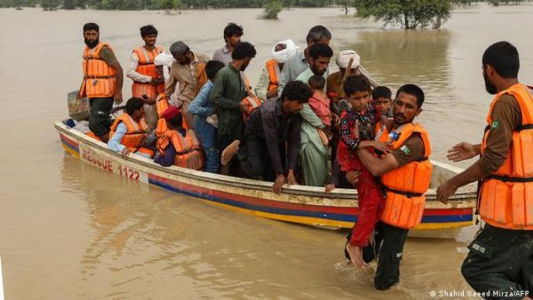 Rescuing operations in Pakistan 