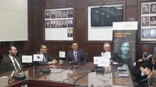 Siemens Healthineers and Cairo University Agree on MoU to Launch a Sustainable Program for Training and Experiences Exchange in Biomedical Engineering