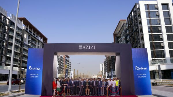 Ribbon cutting - Riviera in MBR City. Azizi Developments celebrates first handovers in Riviera, MBR City