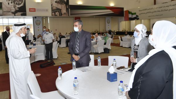 زكي نسيبة خلال لقائه بأعضاء هيئة التدريس الجدد بجامعة الإمارات:  نتطلع إليكم لتعزيز المعرفة وفتح آفاقٍ جديدة في المجالات ذات الأهمية الوطنية