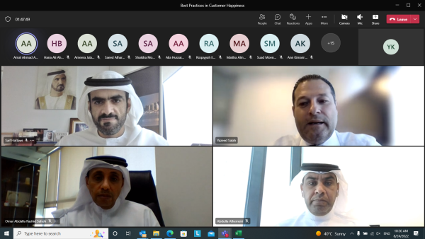 During the meeting with DEWA and KHDA. Dubai Chamber of Commerce Shares Digital Transformation Best Practices With Dewa and Khda