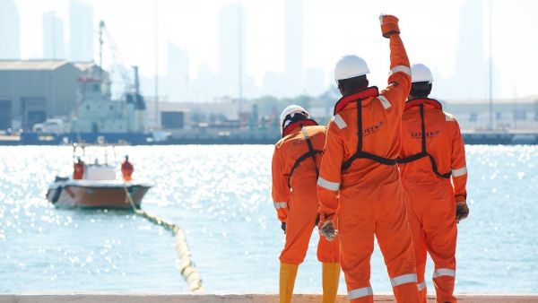 HSE Policy, emergency drills, and ongoing training programmes ensure safe and efficient working environment SAFEEN Marine Services Marks 5 million Man-Hours with Zero Lost Time Injuries or Environmental Incidents