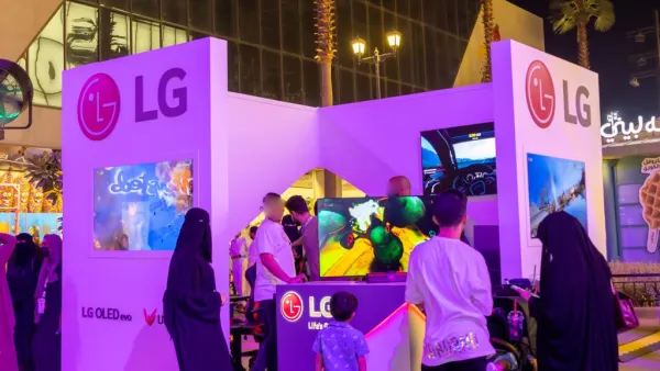 LG Supports GAMERS8 With Interactive Experiences at Brand Booth