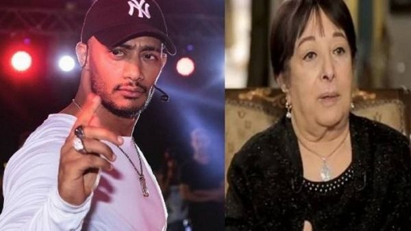 محمد رمضان و سميرة عبد العزيز