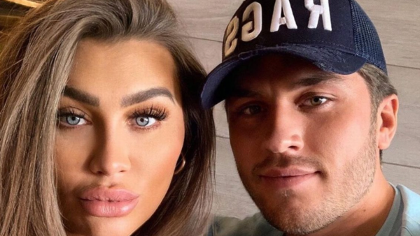 Lauren Goodger and  Charles Drury