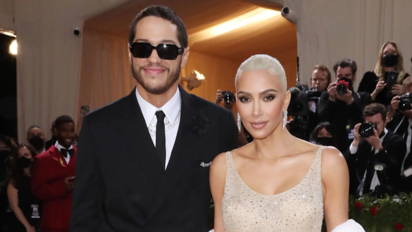 Kim Kardashian and Pete Davidson 