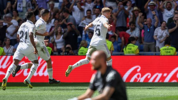 فالفيردي يمنح ريال مدريد التعادل (المصدر: أ ف ب)