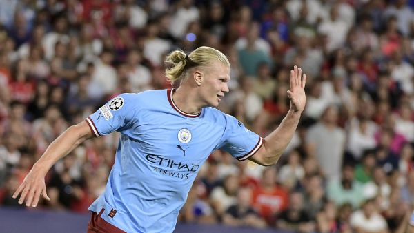 هالاند يتألق من جديد (المصدر: أ ف ب)