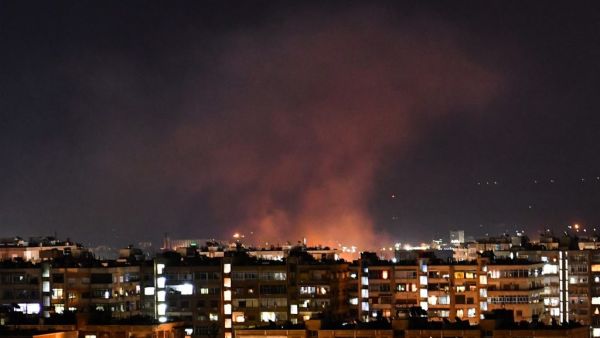 Israel targets Damascus 