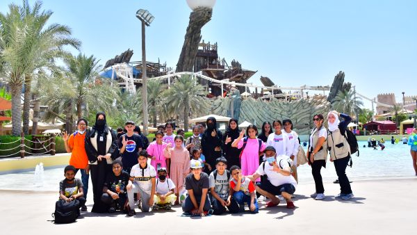 Yas Waterworld Hosts 30 Children From Emirates Red Crescent for a Fun-filled Day