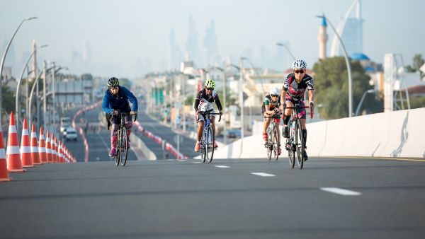 During the event Dubai Sports Council Announces Opening of Registrations for Dubai Women’s Triathlon