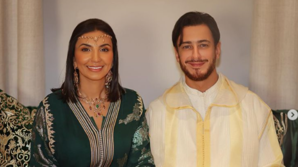 Saadlamjarred Shares Wedding Pictures 