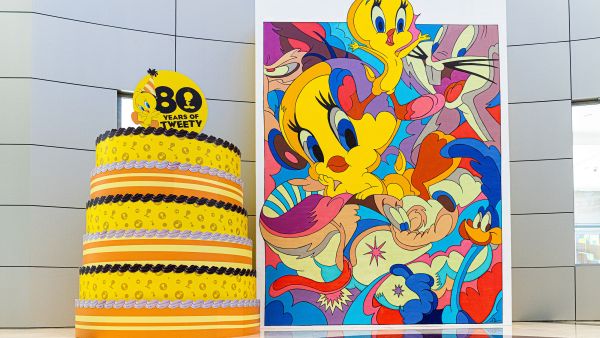 Warner Bros. World™ Abu Dhabi honors ‘80 Years of Tweety’ with a large and captivating mural