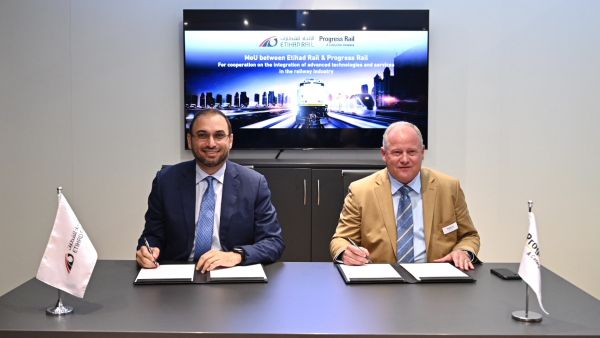 الاتحاد للقطارات توقع مذكرات تفاهم مع شركات عالمية رائدة في قطاع السكك الحديدية