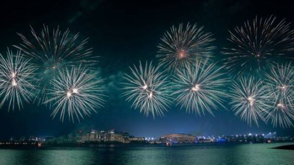 Fireworks will commence at 9:00pm on September 23 on Yas Bay Yas Island To Be Illuminated in Green and Host Awe-inspiring Fireworks in Celebration of Saudi Arabia’s 92nd National Day