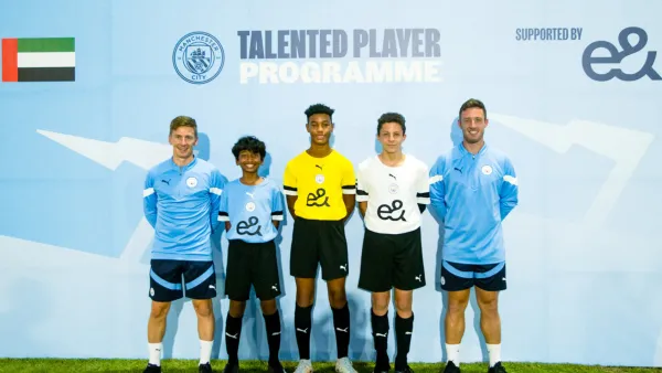 e& partners with Manchester City Football Schools to support Talented Player Programme in Abu Dhabi and Dubai 
