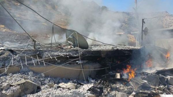 قصف مدفعي ايراني