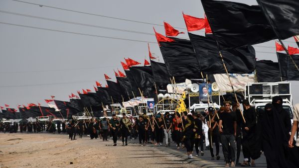 الشيعة يتوجهون إلى كربلاء