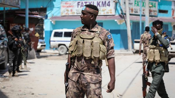 جنود من الجيش الصومالي