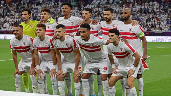 فريق الزمالك (المصدر: أ ف ب)