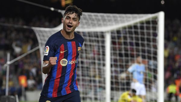 بيدري يمنح برشلونة الفوز (المصدر: أ ف ب)