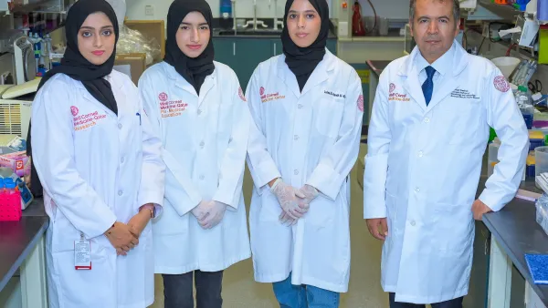 WCM-Q Students Complete Summer Research Projects in Qatar and the United States