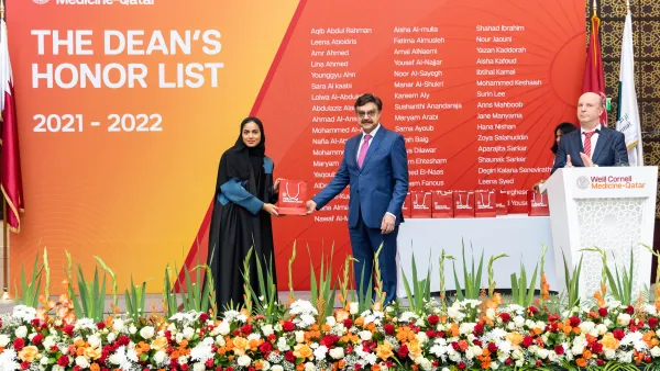 High-achieving Students Secure a Spot on WCM-Q Dean’s Honor List
