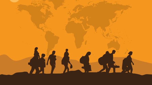 naked migrants