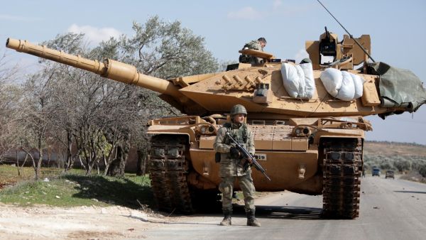 دبابة تركية في شمال سرويا