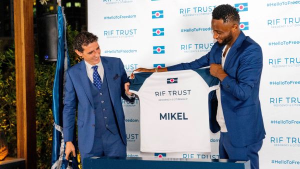 During the event Football Legend Mikel Obi Announced as RIF Trust’s New Brand Ambassador