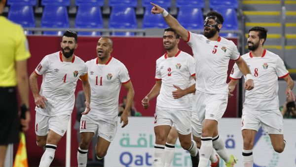 الأردن تواجه إسبانيا ودياً اليوم (المصدر: أ ف ب)