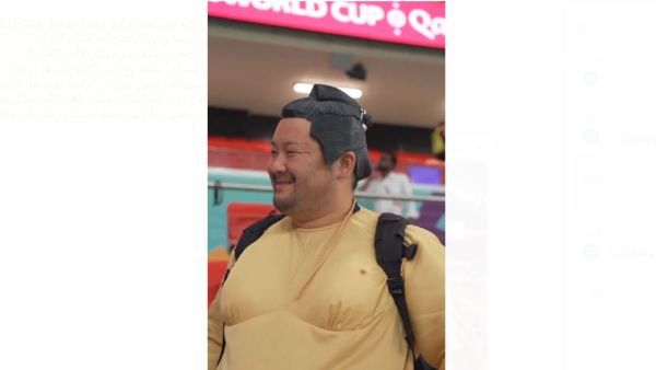 مشجع ياباني في مونديال قطر 2022