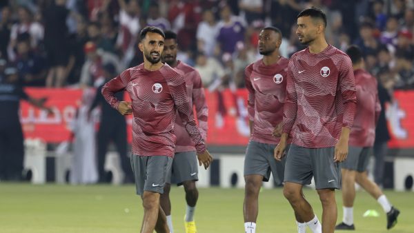 قطر تهزم ألبانيا في آخر استعداداتها قبل المونديال (المصدر: أ ف ب)