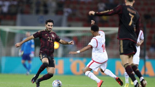 من مباراة ألمانيا وعُمان (المصدر: أ ف ب)