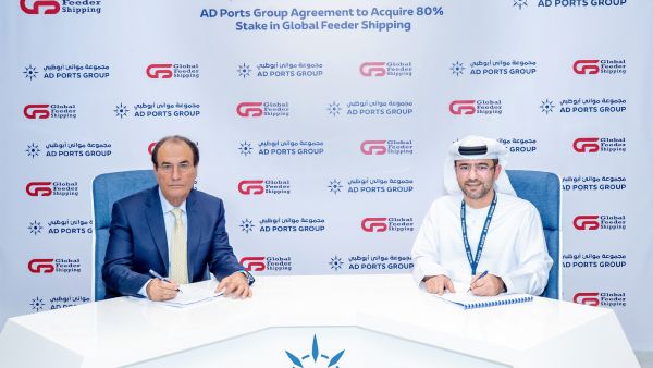 During the event AD Ports Group Acquires 80% Stake in Global Feeder Shipping, Creating World’s Largest Independent Feeder Carrier