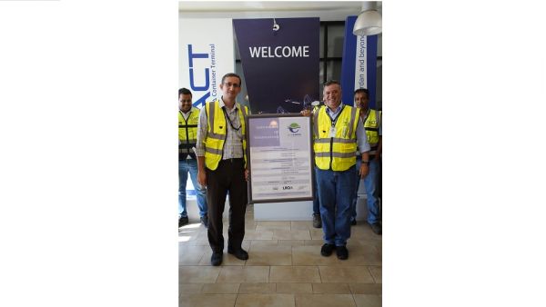 شركة ميناء حاويات العقبة تنال شهادة مراجعة نظام الإدارة البيئية للموانئ PERS للمرة الثالثة على التوالي