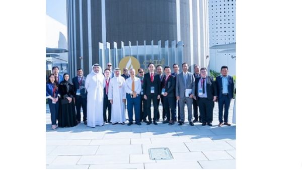 مجموعة اينوك تستقبل وفداً سنغافورياً في جناحها بمدينة إكسبو دبي