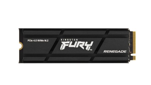 FURY Renegade with Heatsink. Kingston FURY Updates Award-Winning SSD to Include Heatsink model Option