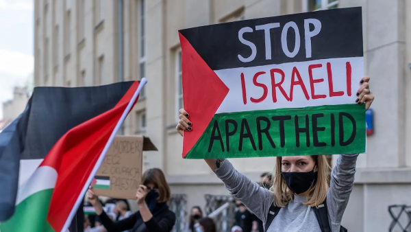 Stop Israeli apartheid 