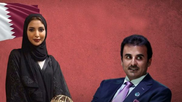 أمير قطر الشيخ تميم - الشيخة الجوهرة 