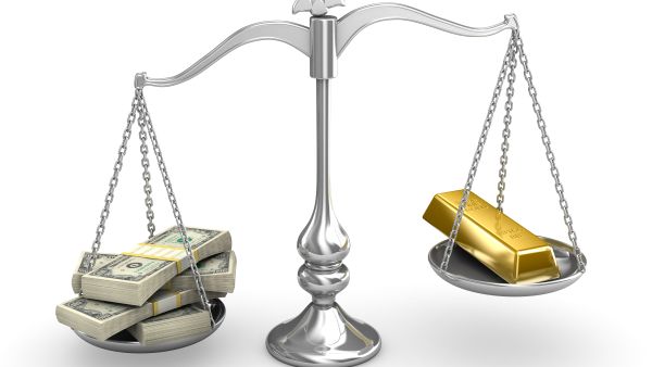 Dollar weakens Gold rallies