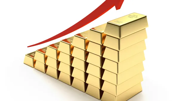 Gold prices up