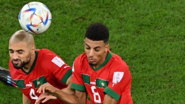 أوناحي (يمين) وأمرابط يتألقان في كأس العالم (المصدر: أ ف ب)